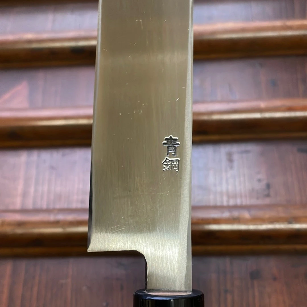 Hot Sale 😍 Hitohira Gorobei 210mm Yanagi Aogami 2 Ho Wood 🥰 6 Hitohira Gorobei 210mm Yanagi Aogami 2 Ho Wood