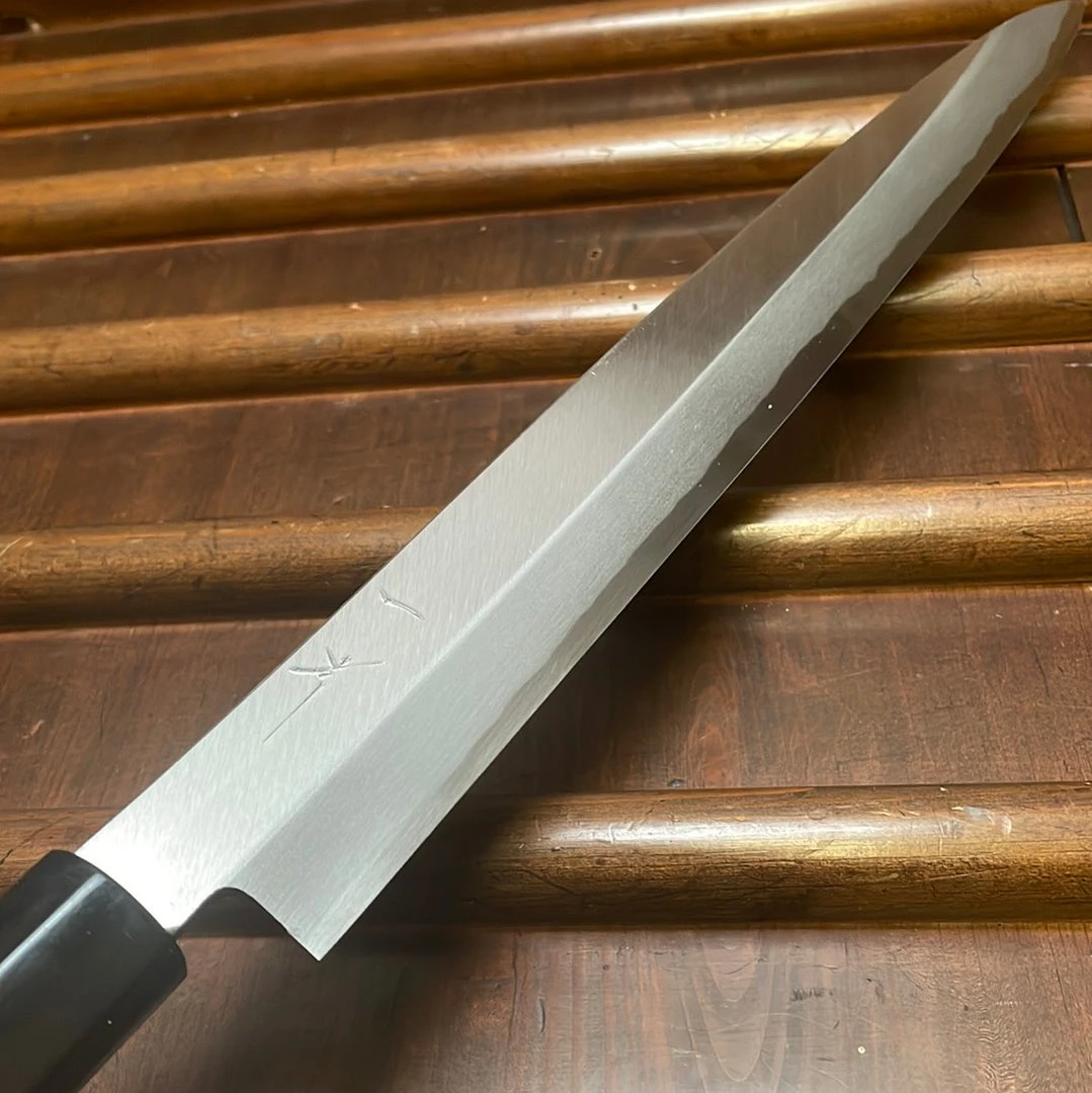 Coupon ๐ฅ Hitohira Gorobei 300mm Yanagi Aogami 2 Ho Wood ๐ 6 Hitohira Gorobei 300mm Yanagi Aogami 2 Ho Wood