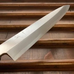 Outlet 💯 Hitohira Kikuchiyo Manzo 240mm Yanagi Aogami 2 Ho Wood W/ Saya ⌛ 14 Hitohira Kikuchiyo Manzo 240mm Yanagi Aogami 2 Ho Wood W/ Saya