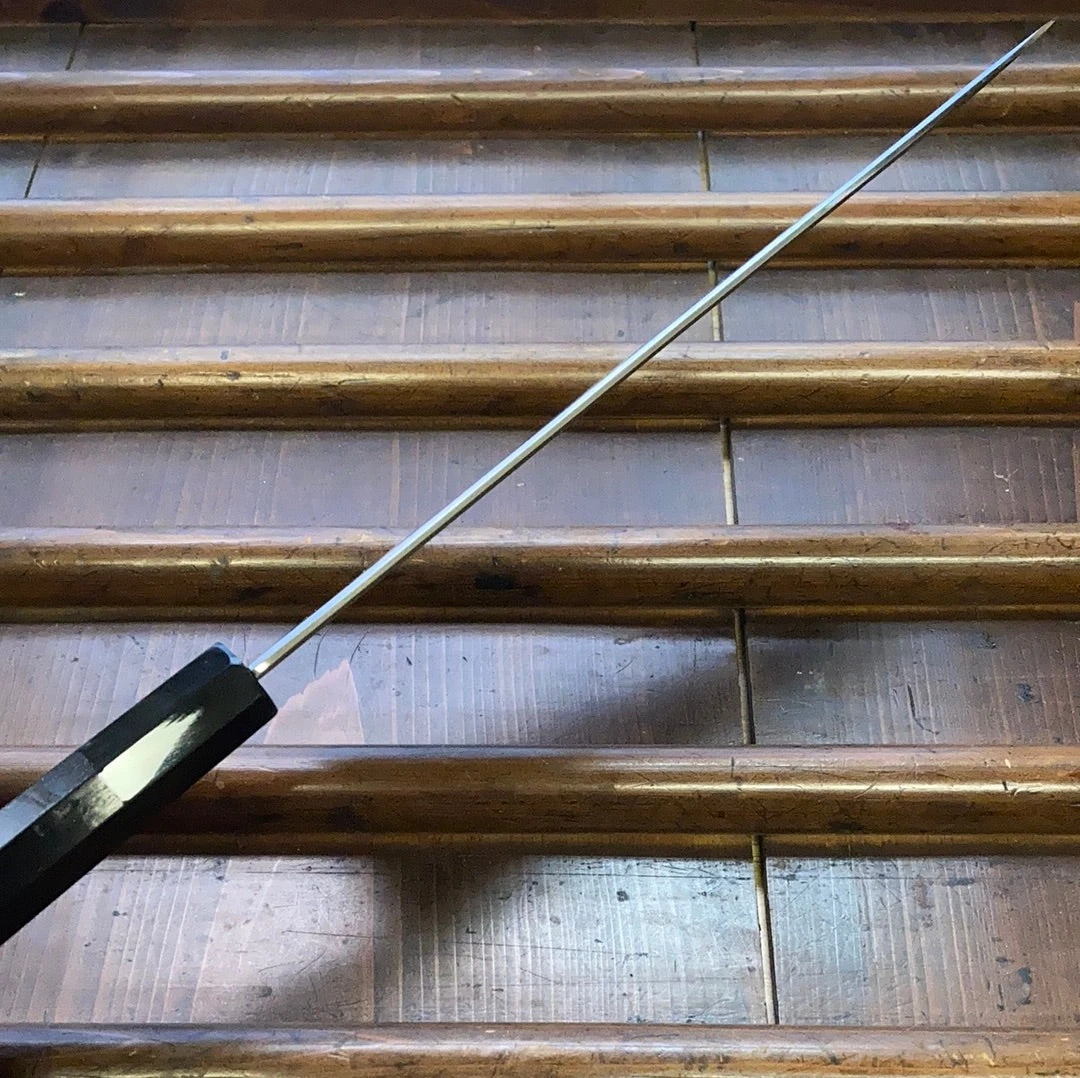 New ⭐ Sakai Kikumori 'So-Ten' 240mm Gyuto - Aogami Super - W/ Saya 🌟 9 Sakai Kikumori 'So-Ten' 240mm Gyuto - Aogami Super - W/ Saya