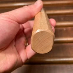 Cheapest 🎁 Hitohira Futana S3 170mm Santoku Ginsanko Nashiji Cherry Wood 🤩 15 Hitohira Futana S3 170mm Santoku Ginsanko Nashiji Cherry Wood