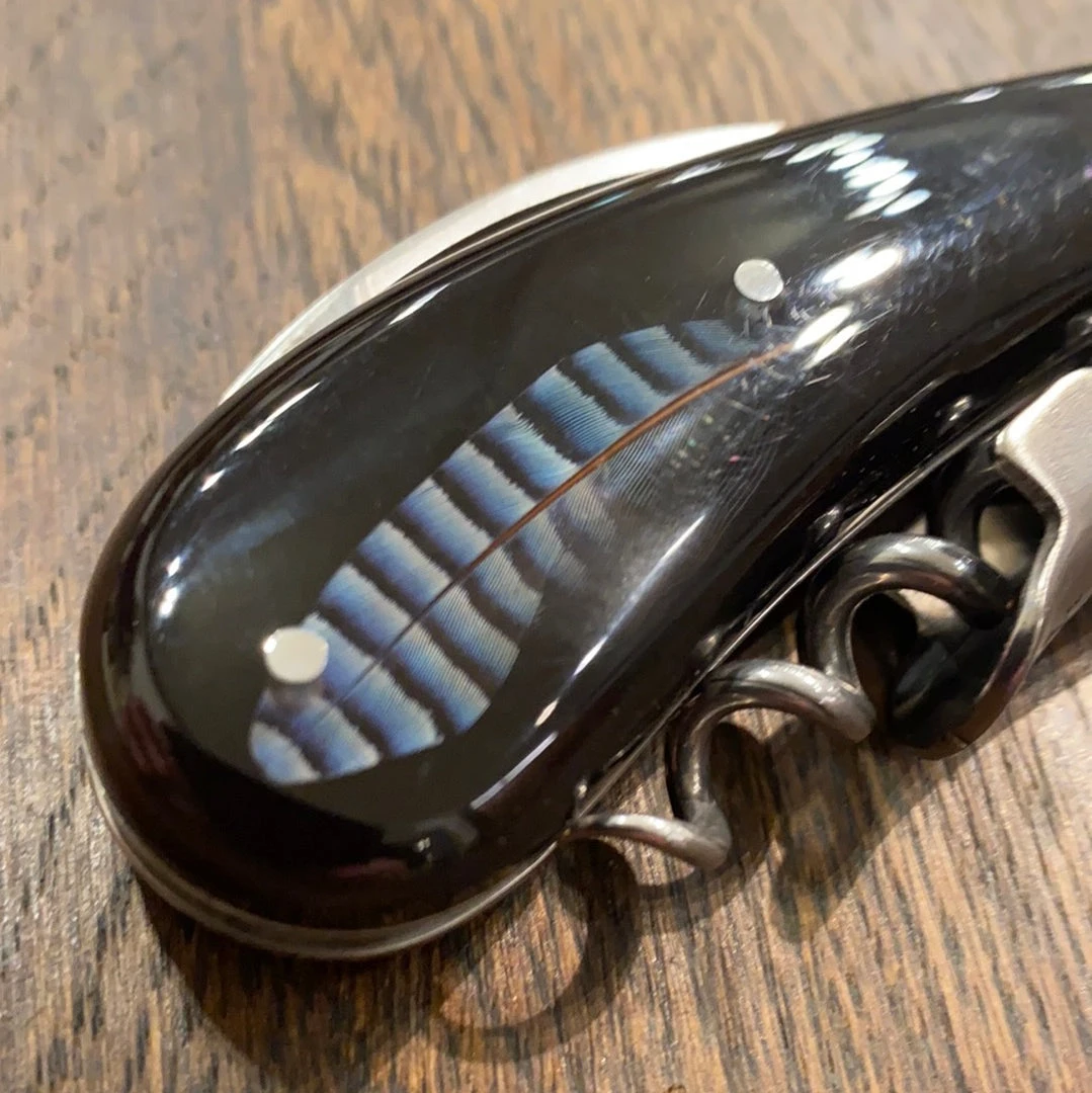 New ๐ Fontenille Pataud Laguiole Magnum Feather Inlay Sommelier ๐งจ 7 Fontenille Pataud Laguiole Magnum Feather Inlay Sommelier