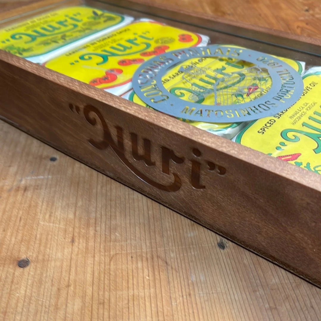 Wholesale ๐ International Loft Pantry Nuri Sardines Wood Gift Box | Premium Artisanal | 4.4 Oz Cans โ๏ธ 4 International Loft Pantry Nuri Sardines Wood Gift Box | Premium Artisanal | 4.4 Oz Cans