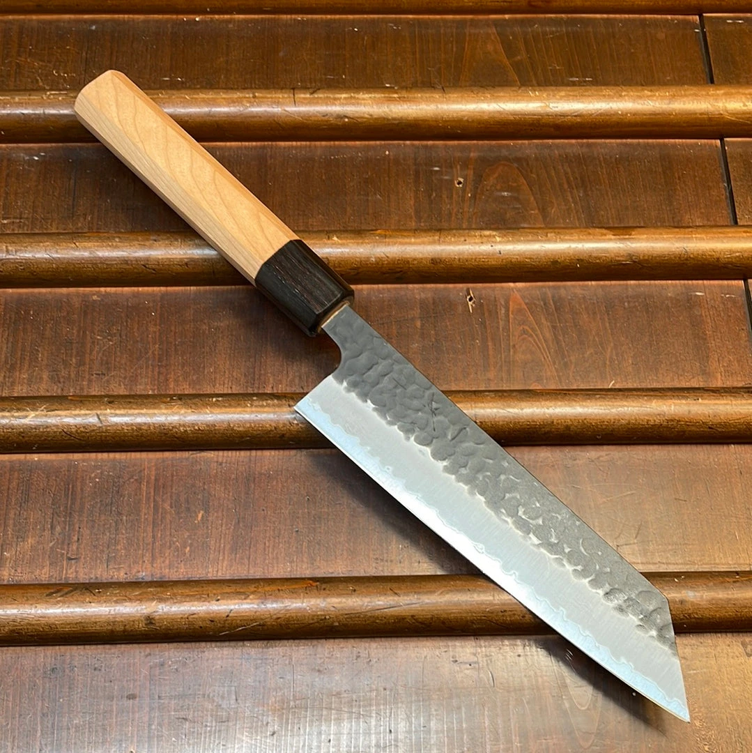Best deal ๐ Hitohira Futana SB 170mm Bunka Aogami Super Kurouchi Tsuchime Cherry Wood ๐ 3 Hitohira Futana SB 170mm Bunka Aogami Super Kurouchi Tsuchime Cherry Wood