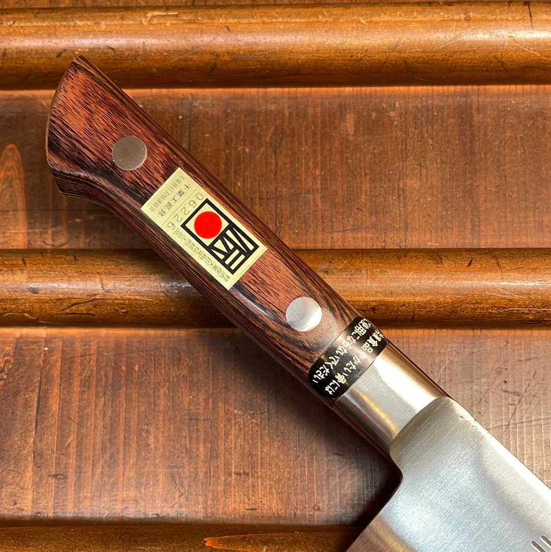 Best deal 😀 Hitohira Kogetsu Mandai 210mm Gyuto Stainless Imitation Mahogany ❤️ 4 Hitohira Kogetsu Mandai 210mm Gyuto Stainless Imitation Mahogany