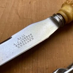 Flash Sale 😀 Bernal Cutlery Used Vintage A J Jordan AAA1 Small Carving Set Sheffield 1890’s-1920’s 🌟 8 Bernal Cutlery Used Vintage A J Jordan AAA1 Small Carving Set Sheffield 1890’s-1920’s