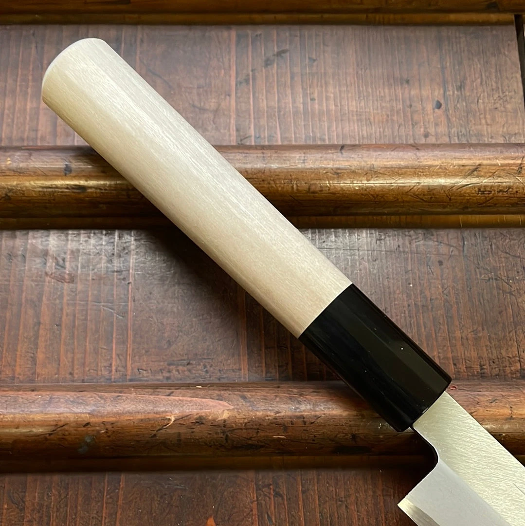 Hot Sale 😍 Hitohira Gorobei 210mm Yanagi Aogami 2 Ho Wood 🥰 4 Hitohira Gorobei 210mm Yanagi Aogami 2 Ho Wood