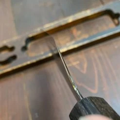 Best Pirce 🧨 Waiting Room Hitohira Kikuchiyo Yohei 180mm Nakiri Ginsanko Kasumi Cherry - On Order 🤩 15 Waiting Room Hitohira Kikuchiyo Yohei 180mm Nakiri Ginsanko Kasumi Cherry - On Order