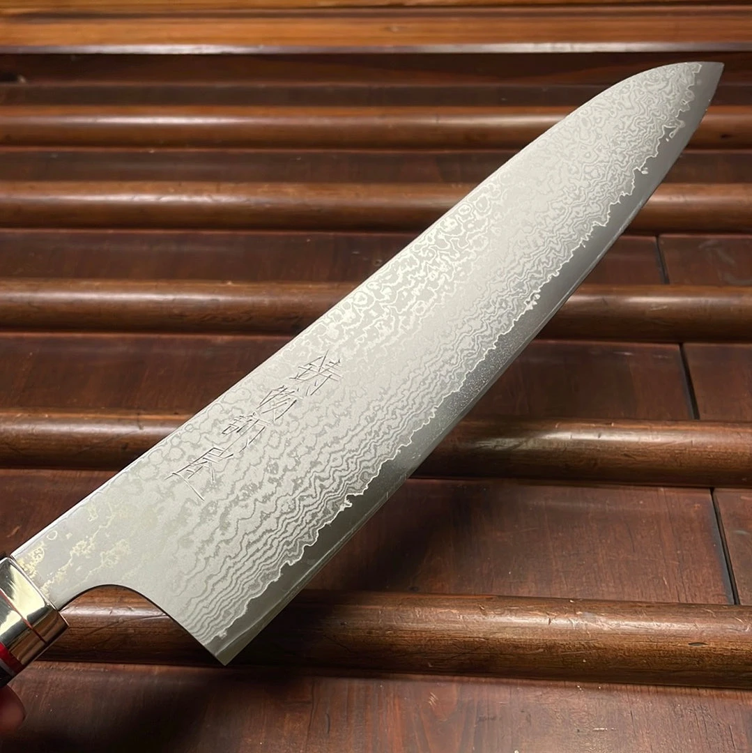 Best reviews of ๐ Hitohira Imojiya TH 240mm Gyuto VG10 Damascus Fusion Ebony Handle โ 5 Hitohira Imojiya TH 240mm Gyuto VG10 Damascus Fusion Ebony Handle