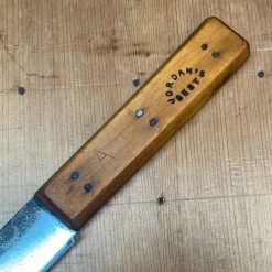 Bernal Cutlery Slicer A J Jordan 11" Bullnose Butcher Double Shear Steel Boxwood Is 1871-1926