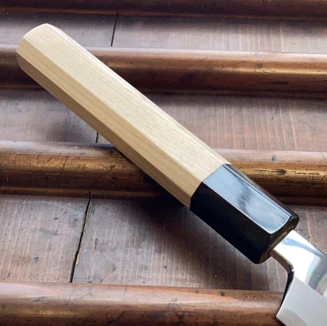 Promo ๐ Sakai Kikumori 'Choyo' 300mm Sakimaru Takohiki - Shirogami 2 - W/ Saya โญ 7 Sakai Kikumori 'Choyo' 300mm Sakimaru Takohiki - Shirogami 2 - W/ Saya