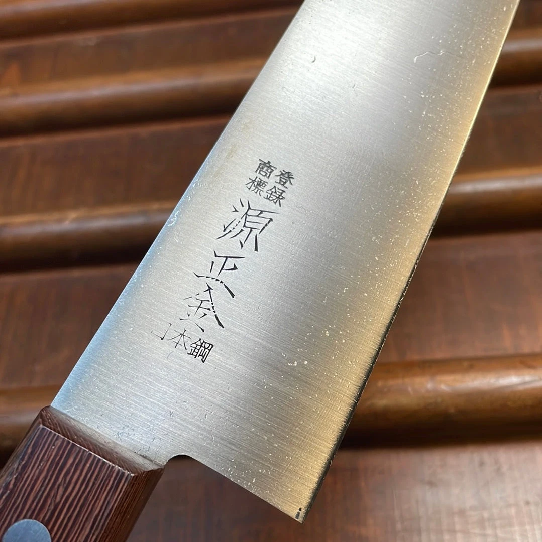Hot Sale 🛒 Hitohira Masakane New Old Stock 195mm Gyuto SK Carbon Steel Tagayasan (No Bolster) 👍 6 Hitohira Masakane New Old Stock 195mm Gyuto SK Carbon Steel Tagayasan (No Bolster)