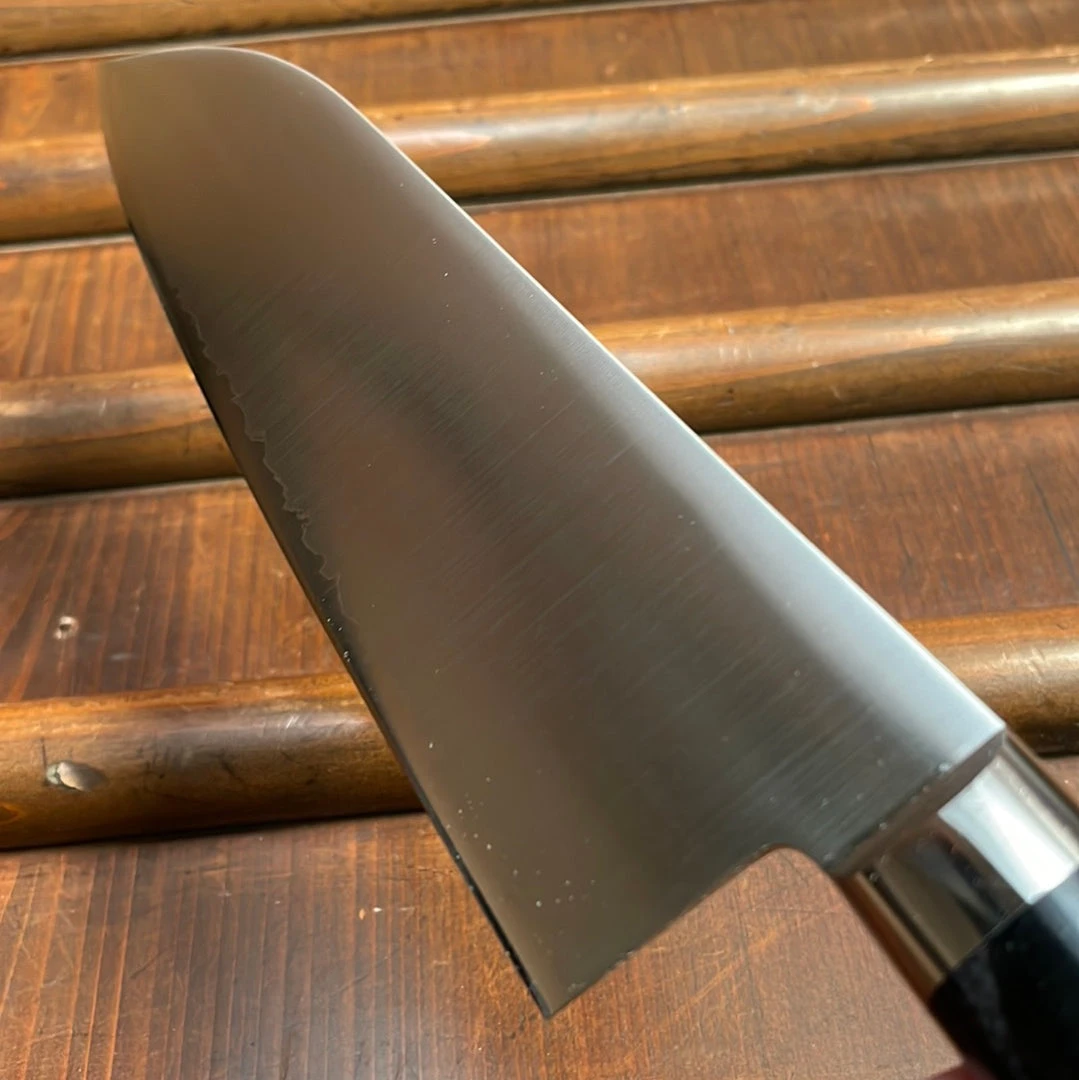 Brand new 🤩 Hitohira T10 Migaki 170mm Santoku Pakka Handle 😀 6 Hitohira T10 Migaki 170mm Santoku Pakka Handle