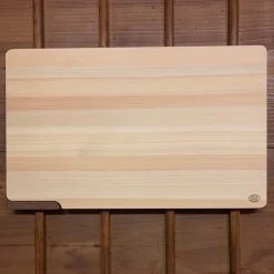 Konosuke Kitchen Tools Bernal Cutlery Hinoki Cutting Board Small With Stand