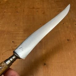 Best reviews of ✨ Bernal Cutlery H Boker / Wyeth Hardware 6" Carving Knife Carbon Steel Jigged Bone Solingen 1915 To ~20's 🔥 13 Bernal Cutlery H Boker / Wyeth Hardware 6