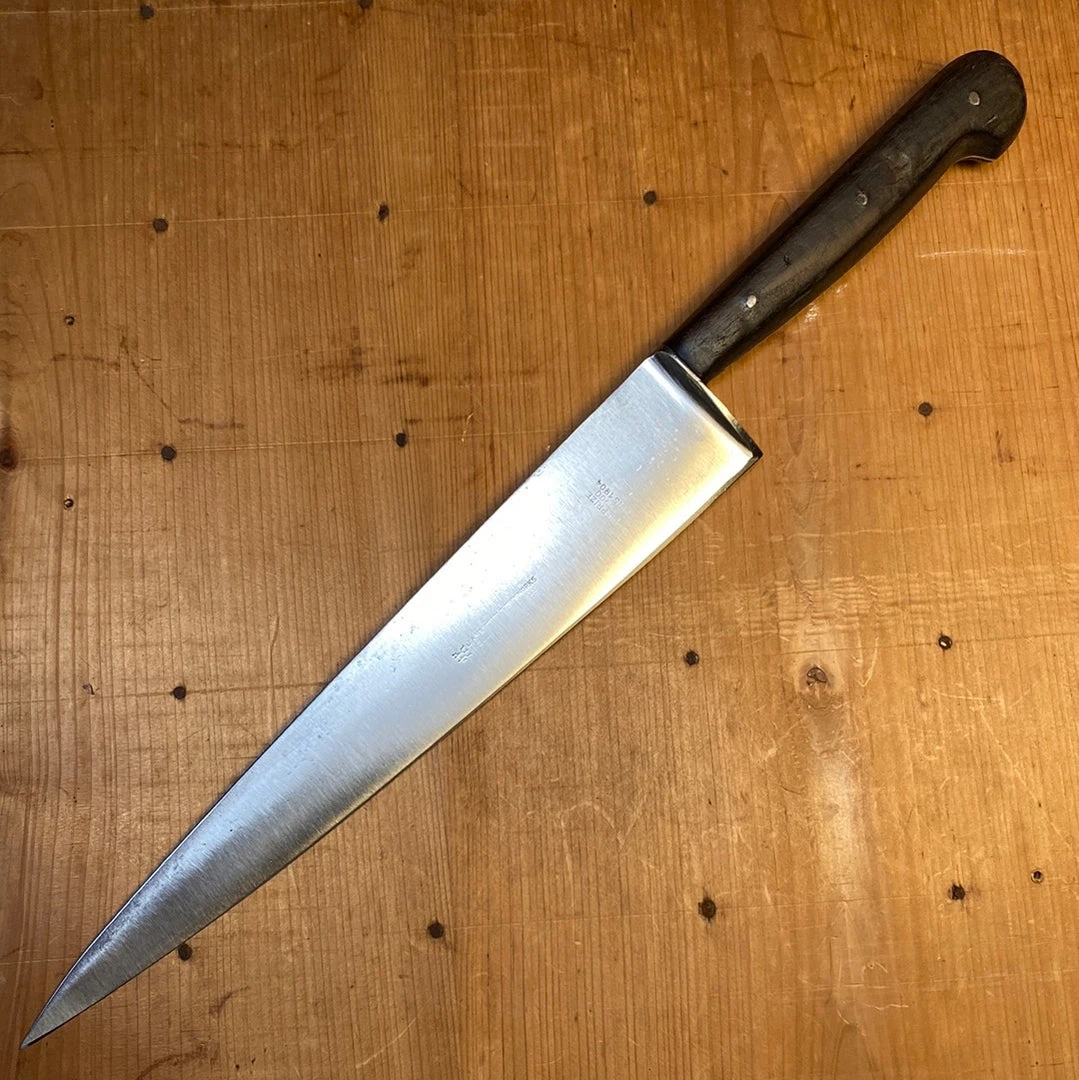 Deals 🤩 Bernal Cutlery J A Henckels 10" Hand Forged Carbon Steel Chef Knife Model 102 1910'-20's ✔️ 3 Bernal Cutlery J A Henckels 10" Hand Forged Carbon Steel Chef Knife Model 102 1910'-20's