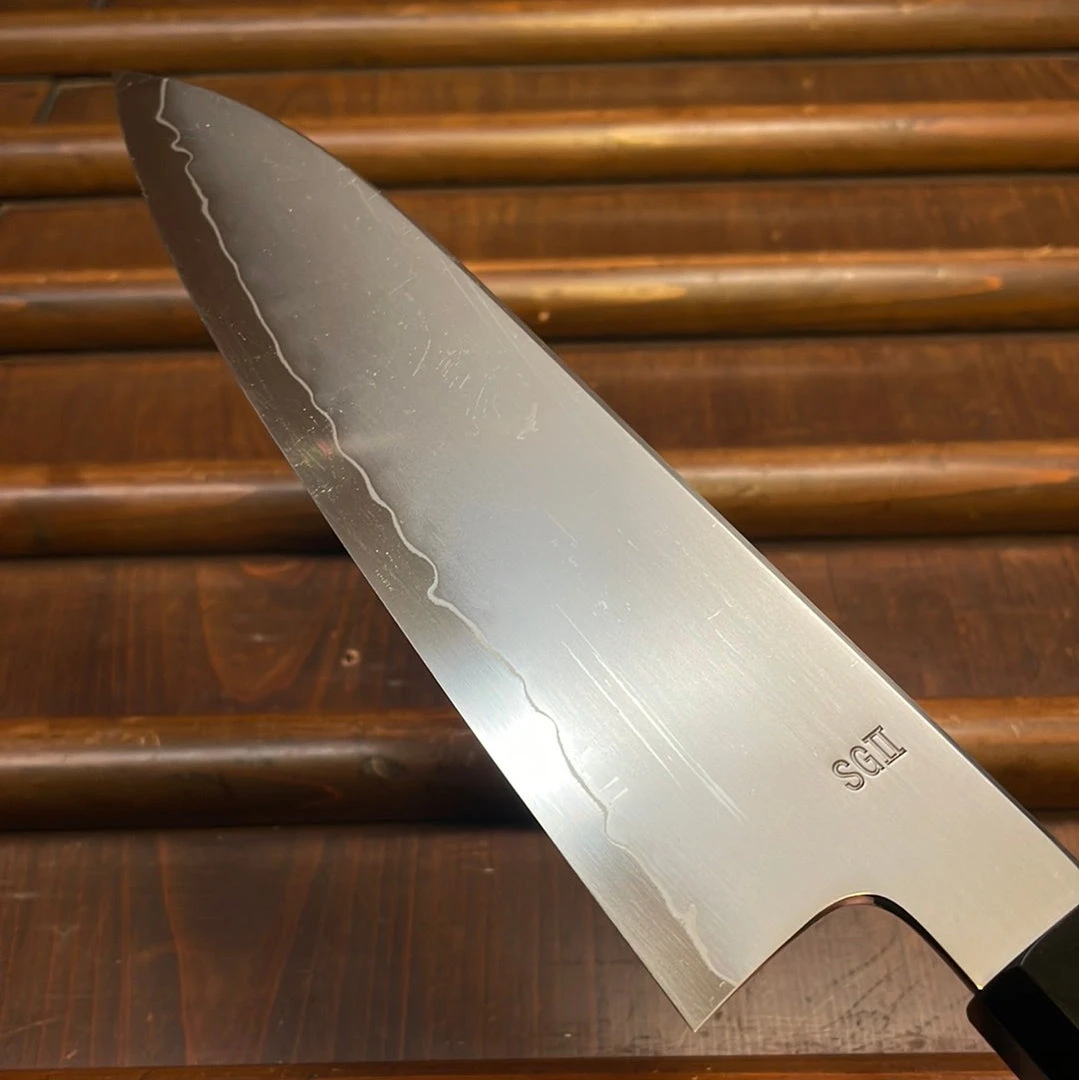 Best Pirce ๐ H&K Myojin Riki Sesakusho Myojin Naohito 180mm Gyuto SG2 Stainless Kasumi Teak โค๏ธ 8 H&K Myojin Riki Sesakusho Myojin Naohito 180mm Gyuto SG2 Stainless Kasumi Teak