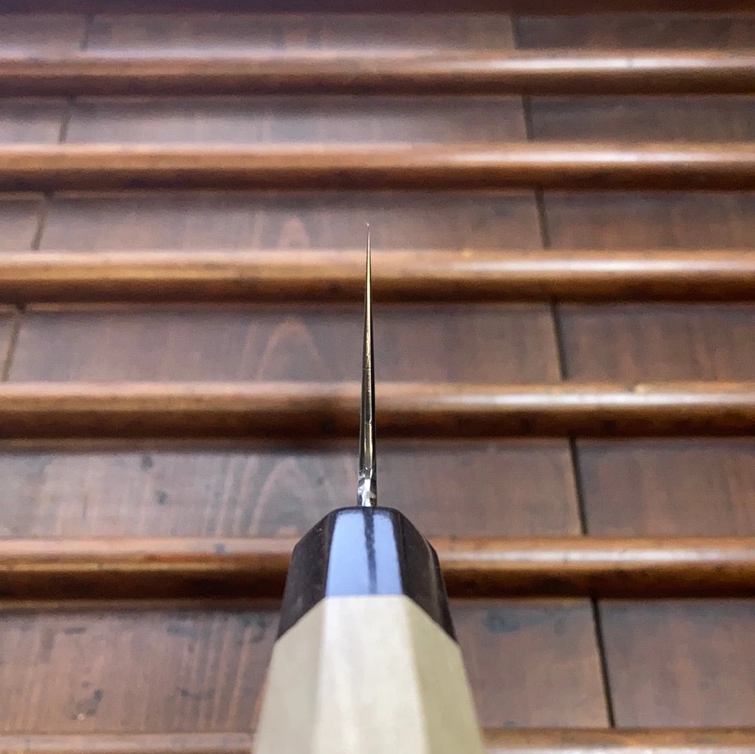 Buy โค๏ธ Sakai Kikumori 'Kikuzuki Uzu' 270mm Gyuto - Aogami 1 - W/ Saya ๐ 9 Sakai Kikumori 'Kikuzuki Uzu' 270mm Gyuto - Aogami 1 - W/ Saya