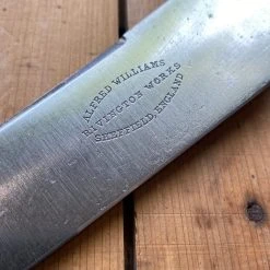 Bernal Cutlery Alfred Williams Rivington Works Carving Knife Sheffield 1891-1914