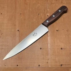 Hitohira NOS Victorinox 7.5" Chef Knife - Rosewood Handle Unused Vintage 1960's-70's
