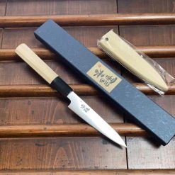 Coupon 🛒 Ashi Hamono 120mm Wa-Petty Swedish Stainless W Saya- On Order ⭐ 13 Ashi Hamono 120mm Wa-Petty Swedish Stainless W Saya- On Order