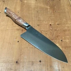 Steelport 6โ Chef Knife 52100 Carbon Steel Stabilized Maple