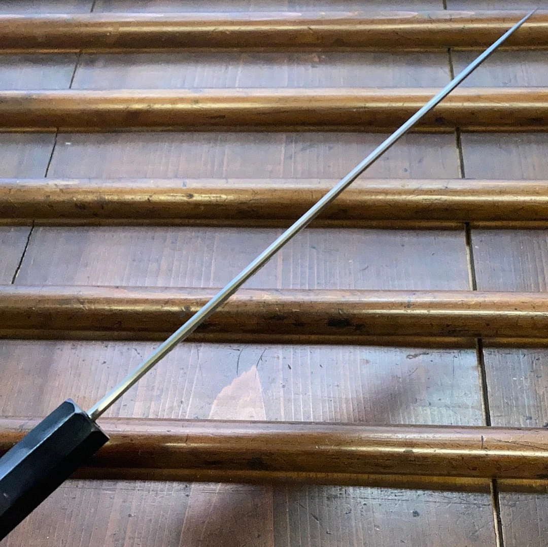 Cheap ๐ Sakai Kikumori 'So-Ten' 210mm Gyuto - Aogami Super - W/ Saya ๐ฏ 9 Sakai Kikumori 'So-Ten' 210mm Gyuto - Aogami Super - W/ Saya