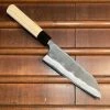 Nakajo Kaji-bei 165mm Santoku Iron Clad Shirogami 2 Kurouchi