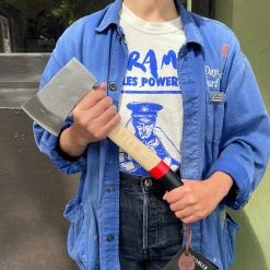 Axes | Natas Adler - Yankee Hatchet In Red + Black W/ Sheath And Bag