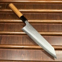 H&K Yoshikane 210mm Kiritsuke Gyuto SKD Nashiji Teak Handle