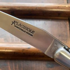 New ๐ Fontenille Pataud 'Laguiole Nature' 12cm - Feuille D'Or Lockback ๐ 14 Fontenille Pataud 'Laguiole Nature' 12cm - Feuille D'Or Lockback