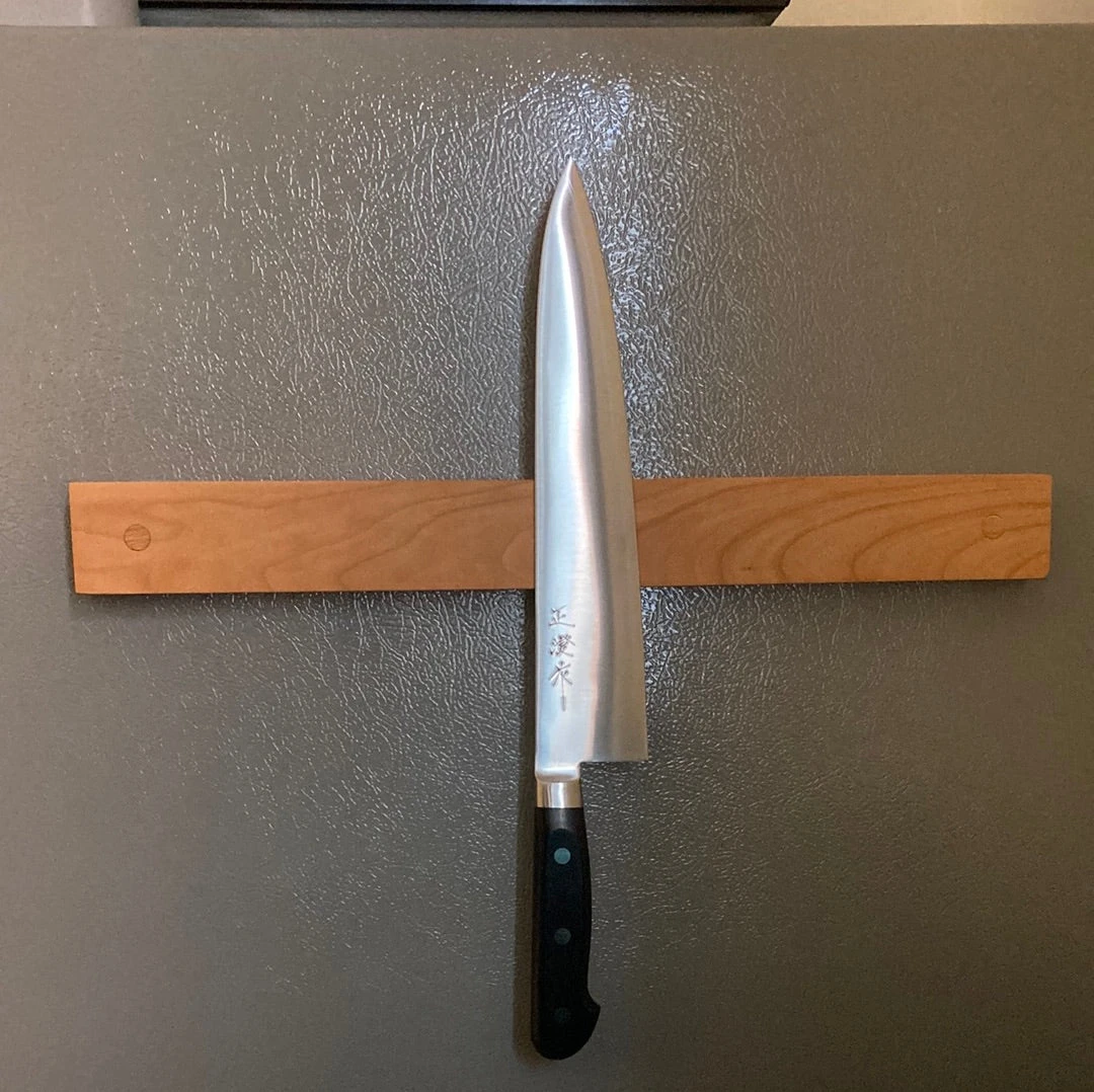 Top 10 🎉 Kitchen Tools WooDsom 16" Refrigerator Mounted Magnetic Strip - Cherry 👏 4 Kitchen Tools WooDsom 16" Refrigerator Mounted Magnetic Strip - Cherry