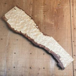 Kitchen Tools Knife En Place Elements Live Edge Quilted Maple - 16.25x5.5"