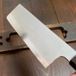 Best Pirce 🧨 Waiting Room Hitohira Kikuchiyo Yohei 180mm Nakiri Ginsanko Kasumi Cherry - On Order 🤩 14 Waiting Room Hitohira Kikuchiyo Yohei 180mm Nakiri Ginsanko Kasumi Cherry - On Order