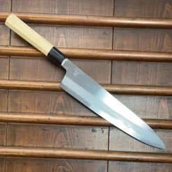 Sakai Kikumori 'Kikuzuki Kasumi' 270mm Gyuto - Shirogami 2 - W/ Saya