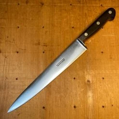 Bernal Cutlery N Schreiber & Sons 10" Hand Forged Carbon Steel Slicer ~1950's