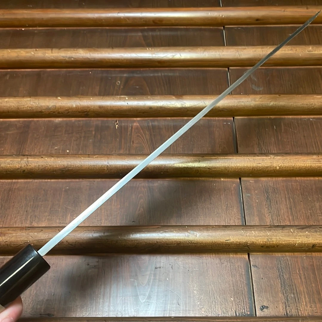 Coupon ๐ฅ Hitohira Gorobei 300mm Yanagi Aogami 2 Ho Wood ๐ 9 Hitohira Gorobei 300mm Yanagi Aogami 2 Ho Wood