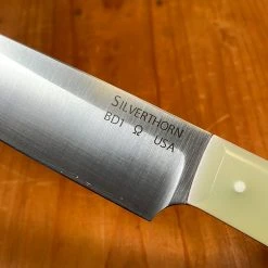 Coupon 🎁 Silverthorn 6" Petty BD1 Stainless Steel Green G10 Handle 🌟 10 Silverthorn 6