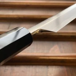 Outlet 💯 Hitohira Kikuchiyo Manzo 240mm Yanagi Aogami 2 Ho Wood W/ Saya ⌛ 16 Hitohira Kikuchiyo Manzo 240mm Yanagi Aogami 2 Ho Wood W/ Saya