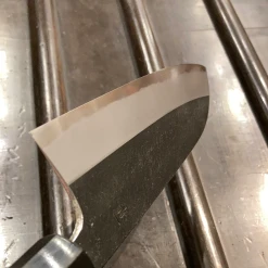 Hitohira Tanaka Kyuzo 180mm Santoku Aogami 1 Yakusugi Cedar