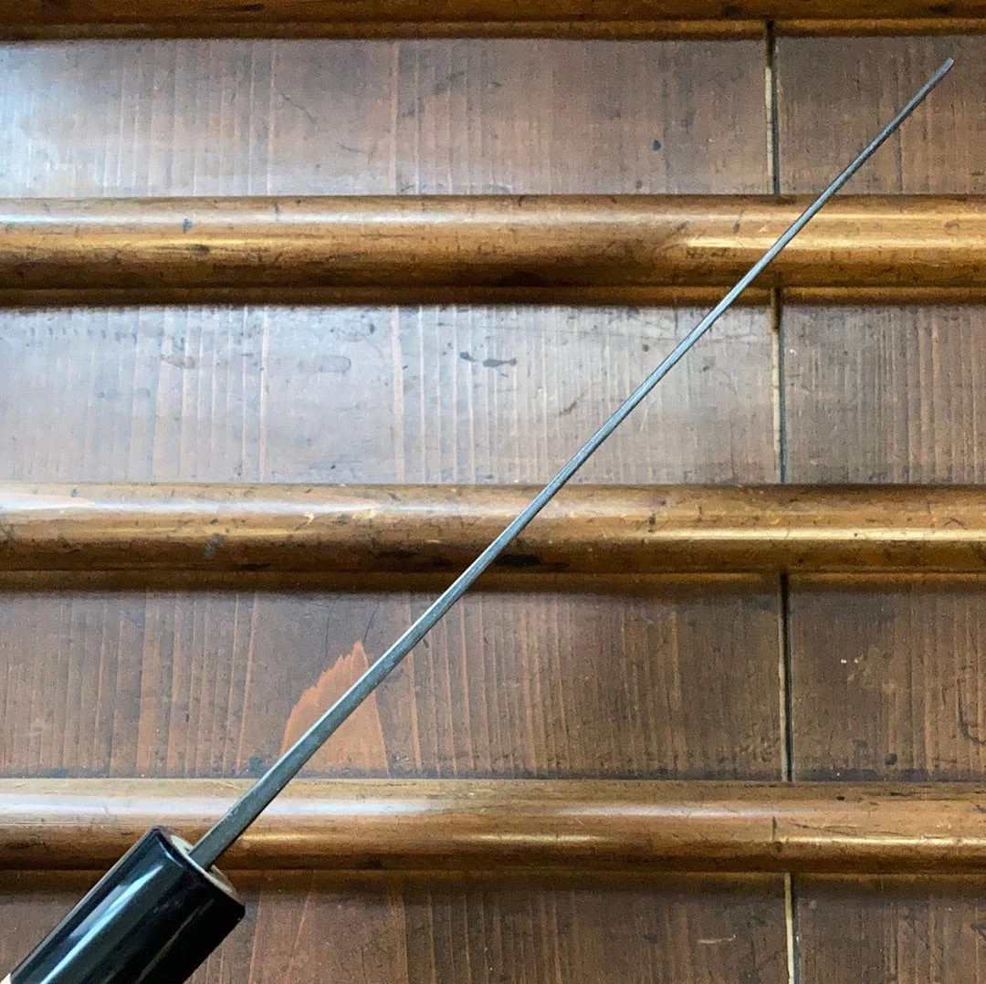 Brand new ๐ Nakajo Kaji-bei 165mm Nakiri Iron Clad Aogami 2 Suminagashi Kurouchi Buffalo Horn Ring โญ 8 Nakajo Kaji-bei 165mm Nakiri Iron Clad Aogami 2 Suminagashi Kurouchi Buffalo Horn Ring