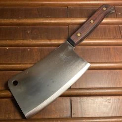 Bernal Cutlery American 8" Cleaver Carbon Steel & Rosewood 1960's-70's? Cleavers