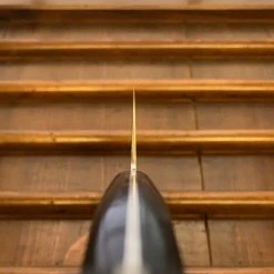 Brand new ๐ Hitohira New Old Stock Imojiya OKD 180mm Santoku Stainless Clad Shirogami 2 Pakka Handle ๐ 14 Hitohira New Old Stock Imojiya OKD 180mm Santoku Stainless Clad Shirogami 2 Pakka Handle