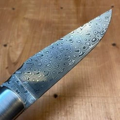 Hot Sale ๐ Fontenille Pataud 'Laguiole Sport' 13cm - Damascus Walnut With Delicate "Golden" File Work Lockback ๐ 17 Fontenille Pataud 'Laguiole Sport' 13cm - Damascus Walnut With Delicate