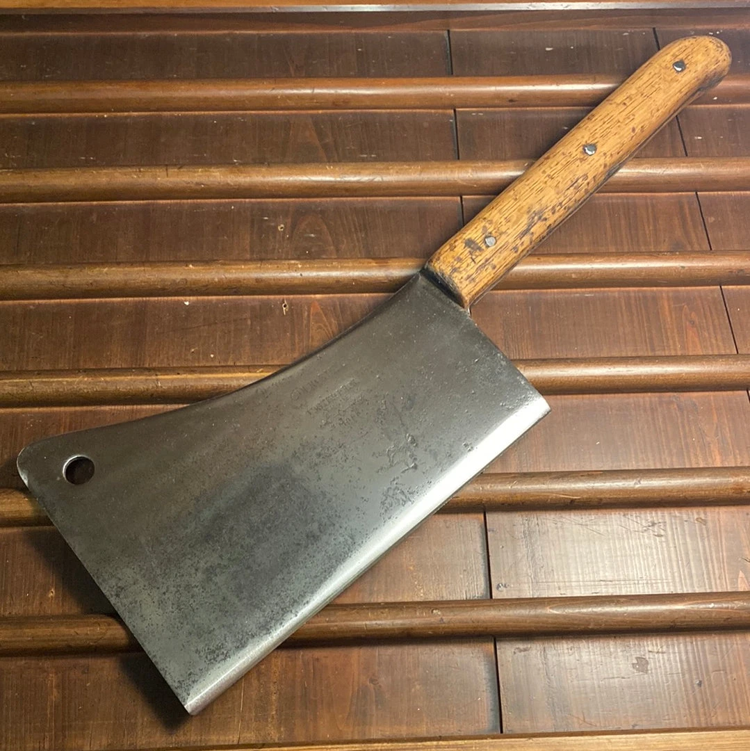 Best Sale ๐ Bernal Cutlery Foster Bros 10" Cleaver Carbon Steel 1870's-1890 Cleavers โ 3 Bernal Cutlery Foster Bros 10" Cleaver Carbon Steel 1870's-1890 Cleavers