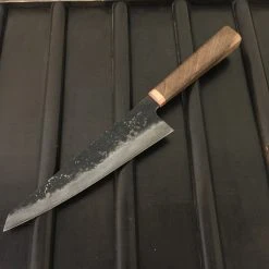 Blenheim Forge 220mm Gyuto Iron Clad Aogami Super Walnut & Copper