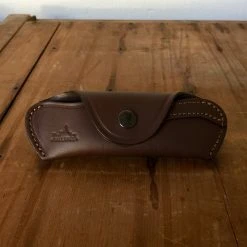 Pallares Leather Belt Sheath For 10cm Knife - Brown