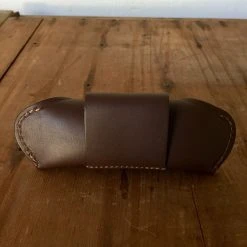 Pallares Leather Belt Sheath For 10cm Knife - Brown
