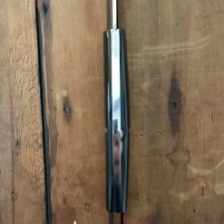 Pallares Busa 10cm Folder - Stainless - Black Buffalo Horn