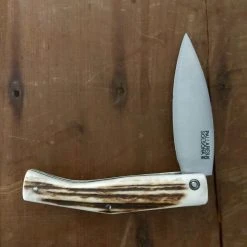 Pallares Busa 10cm Folder Stainless Stag Horn